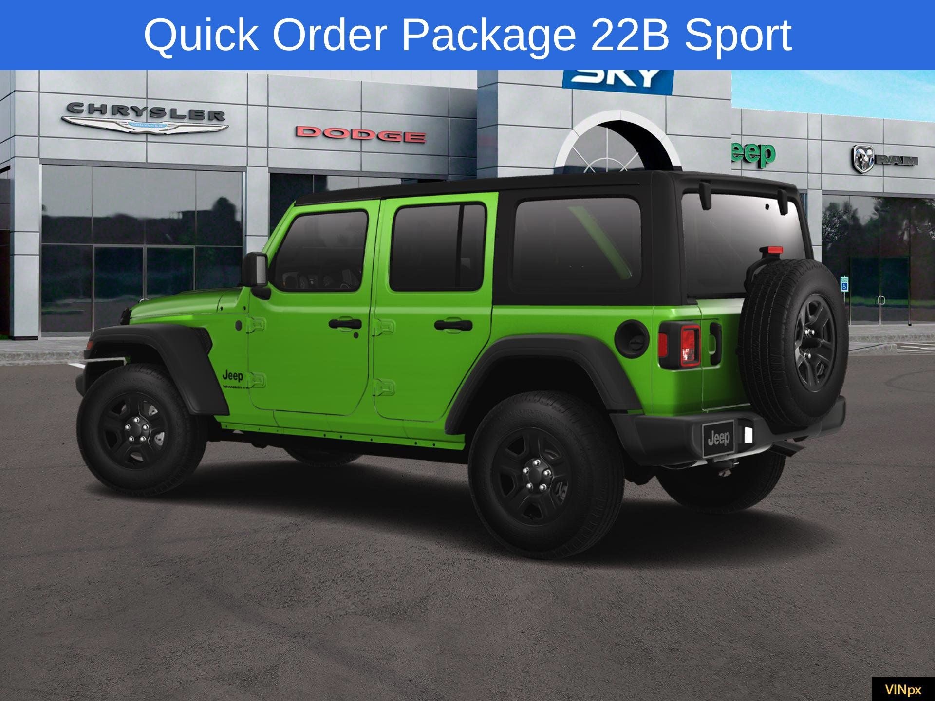 2025 Jeep Wrangler WRANGLER 4-DOOR SPORT