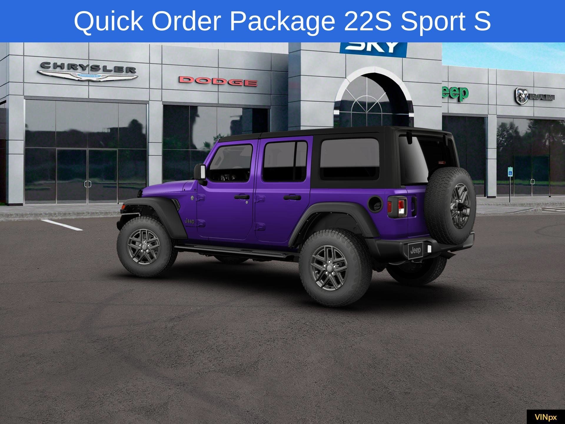 2026 Jeep Wrangler WRANGLER 4-DOOR SPORT S
