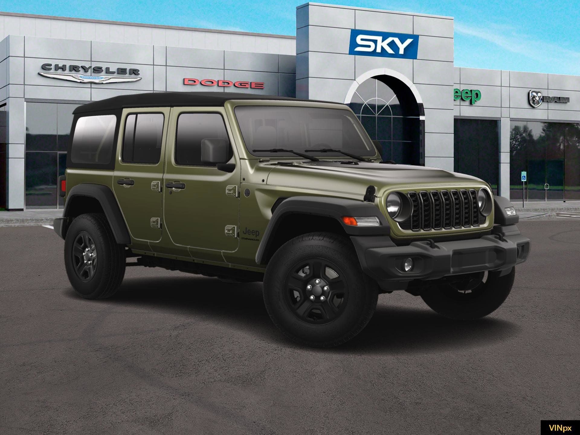 2025 Jeep Wrangler WRANGLER 4-DOOR SPORT