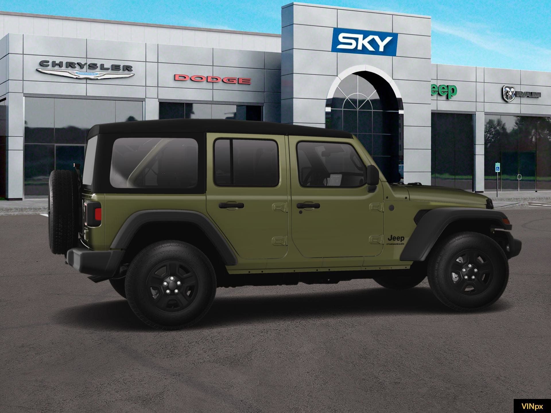 2025 Jeep Wrangler WRANGLER 4-DOOR SPORT