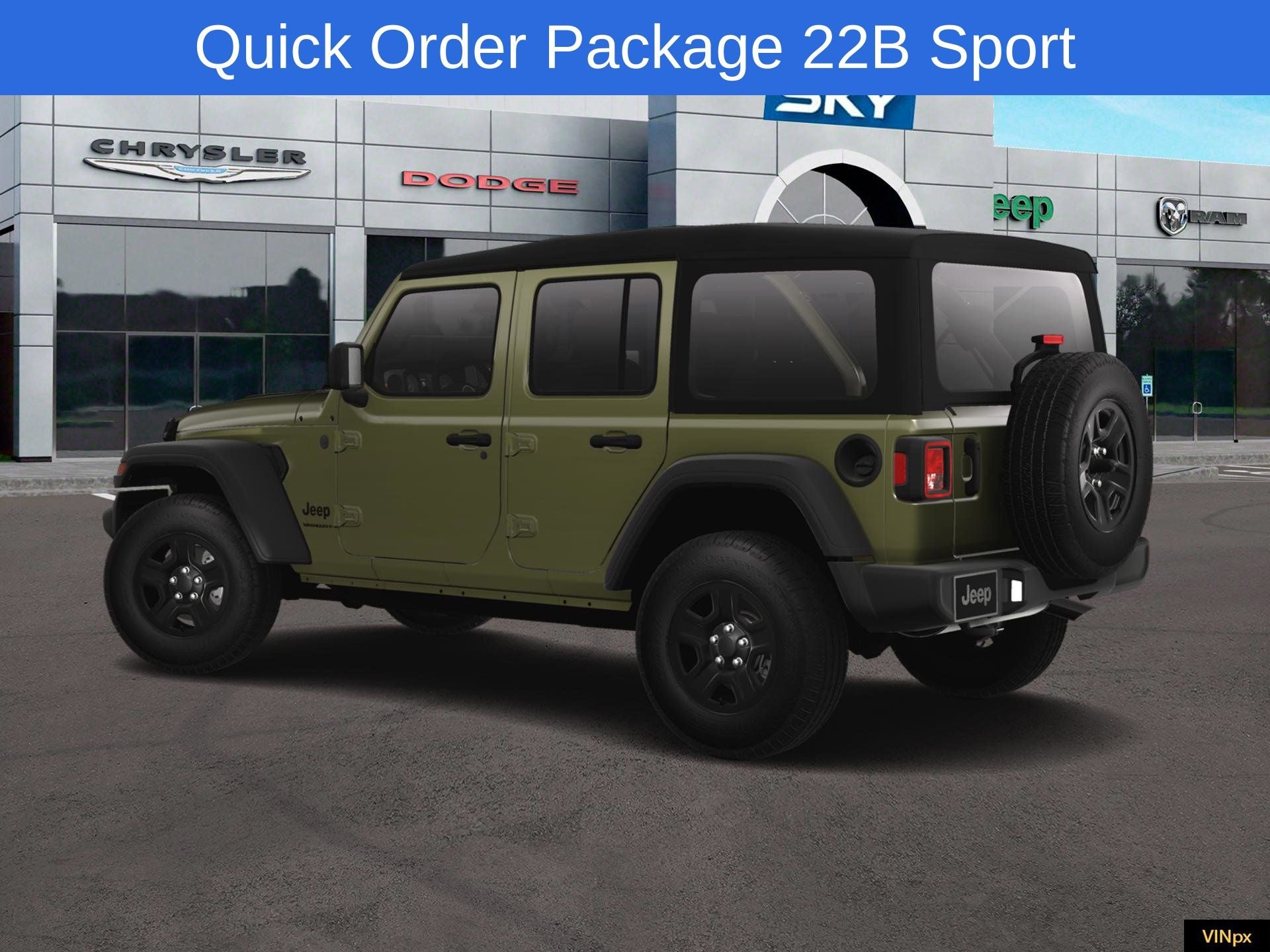 2025 Jeep Wrangler WRANGLER 4-DOOR SPORT
