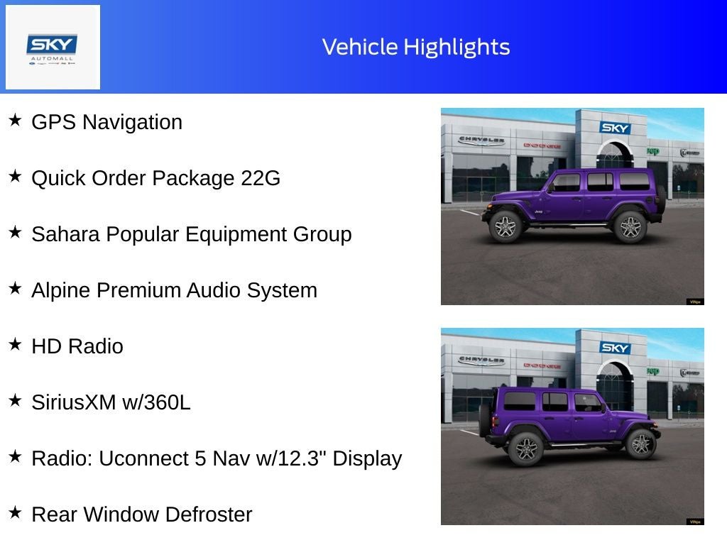 2026 Jeep Wrangler WRANGLER 4-DOOR SAHARA