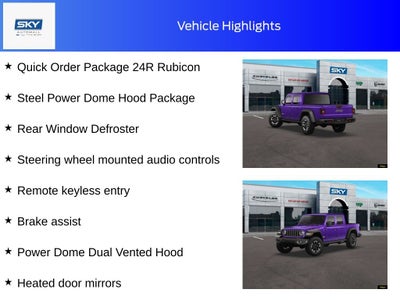 2026 Jeep Gladiator GLADIATOR RUBICON 4X4