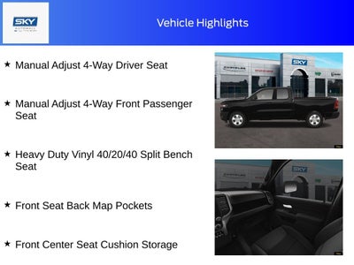 2025 RAM Ram 1500 RAM 1500 TRADESMAN QUAD CAB 4X4 6'4' BOX