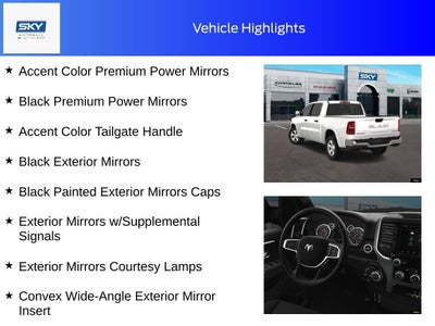 2025 RAM Ram 1500 RAM 1500 BIG HORN CREW CAB 4X4 5'7' BOX