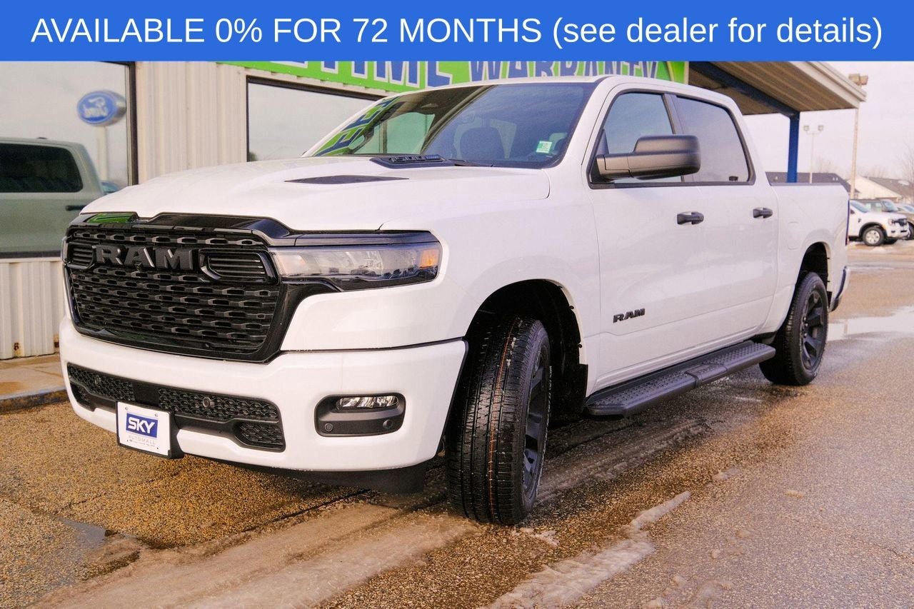 2025 RAM 1500 Tradesman Crew Cab 4x4 5'7' Box