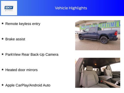 2025 RAM 1500 Tradesman Crew Cab 4x4 5'7' Box