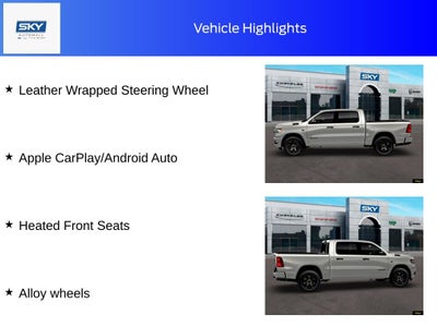 2026 RAM Ram 1500 RAM 1500 BIG HORN CREW CAB 4X4 5'7' BOX