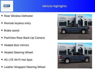 2026 RAM Ram 1500 RAM 1500 BIG HORN CREW CAB 4X4 5'7' BOX