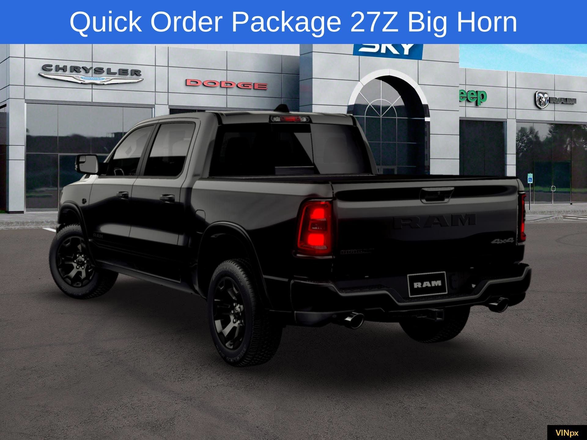 2026 RAM Ram 1500 RAM 1500 BIG HORN CREW CAB 4X4 5'7' BOX