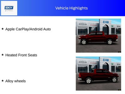 2026 RAM Ram 1500 RAM 1500 BIG HORN CREW CAB 4X4 5'7' BOX