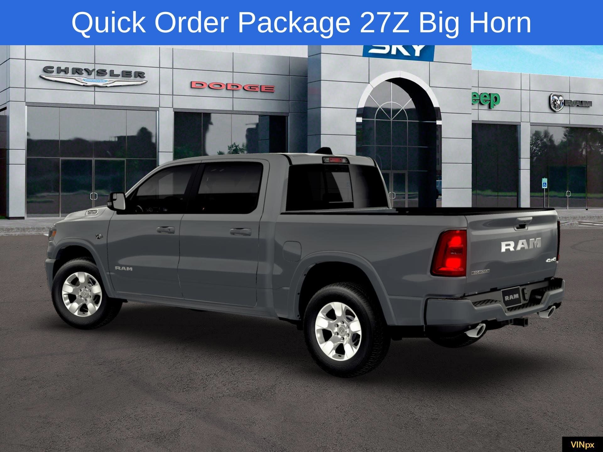 2026 RAM Ram 1500 RAM 1500 BIG HORN CREW CAB 4X4 5'7' BOX