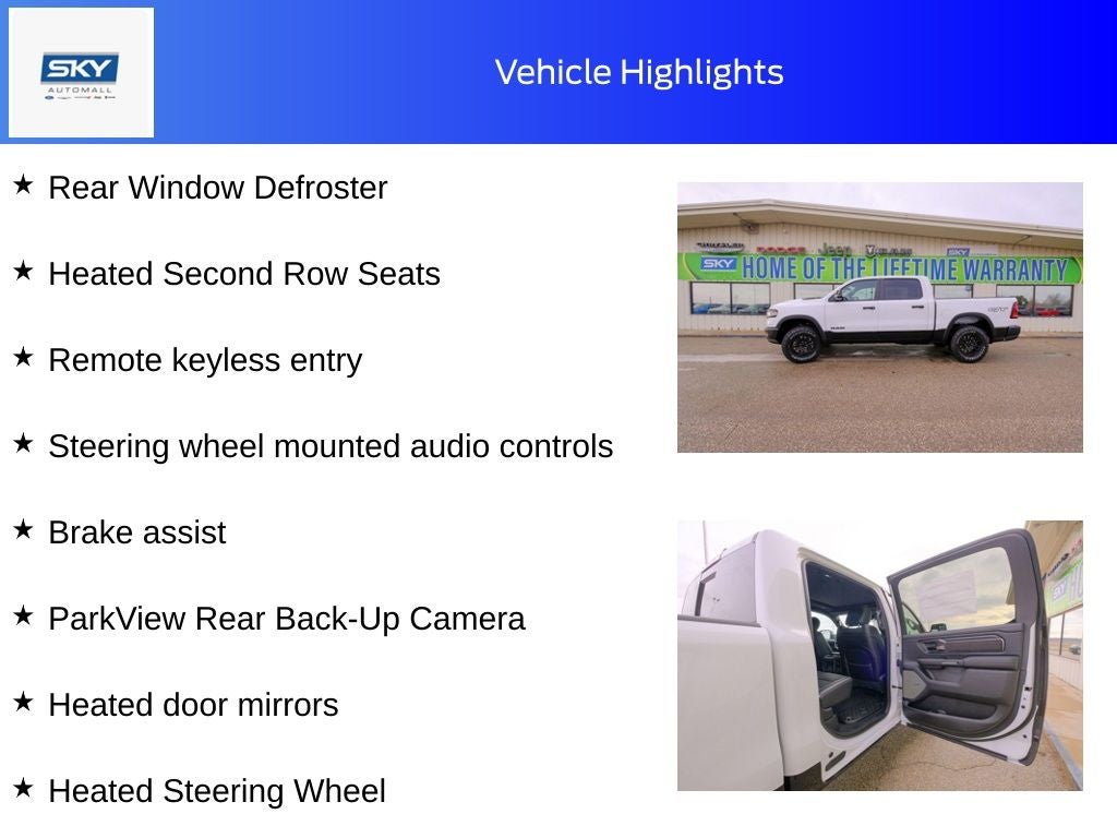 2026 RAM 1500 RAM 1500 REBEL CREW CAB 4X4 5'7' BOX