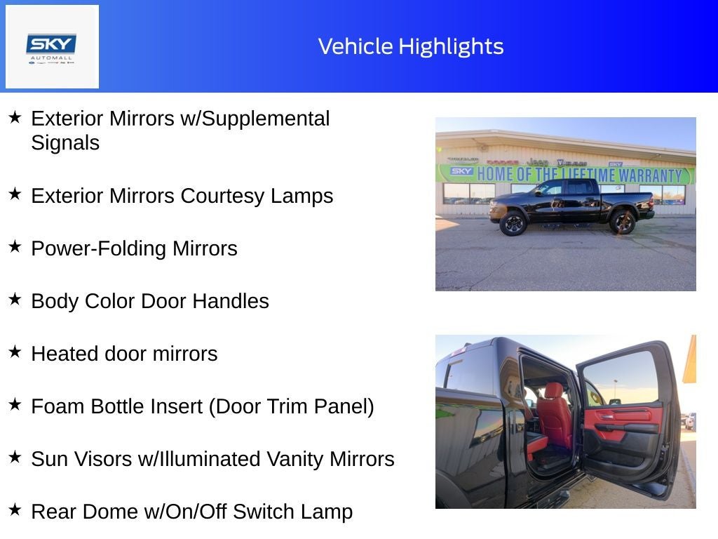 2021 RAM 1500 Rebel Crew Cab 4x4 5'7' Box