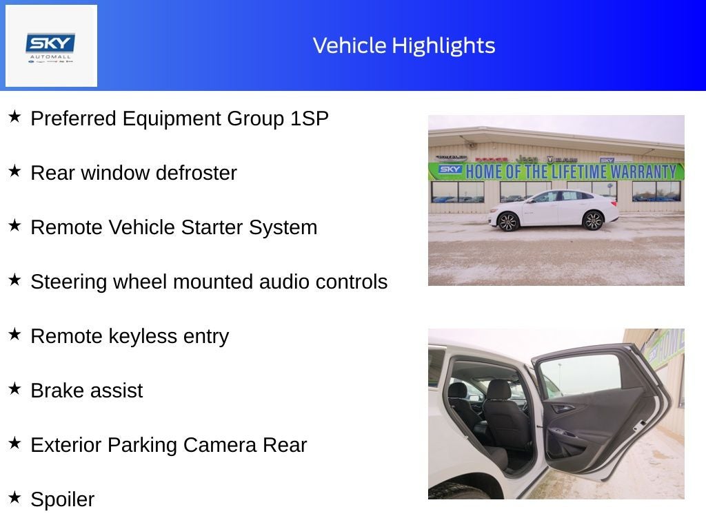 2023 Chevrolet Malibu FWD RS