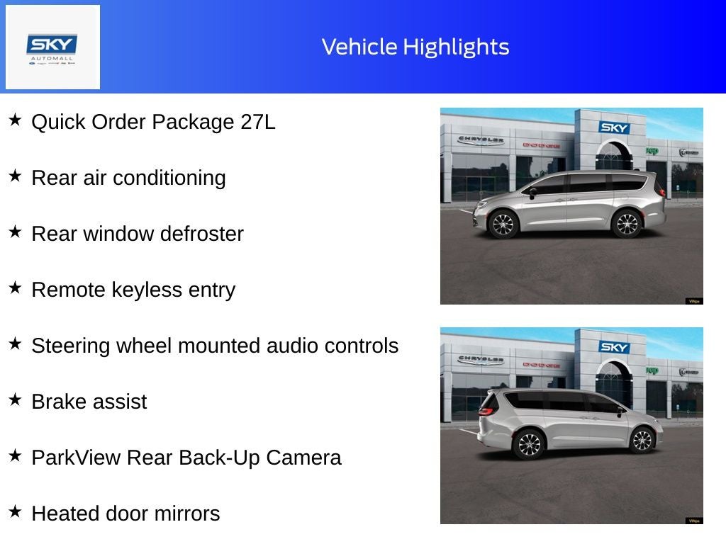 2026 Chrysler Pacifica PACIFICA SELECT AWD