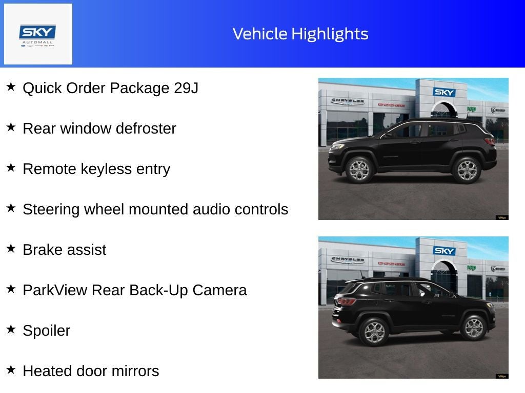 2025 Jeep Compass COMPASS LATITUDE 4X4