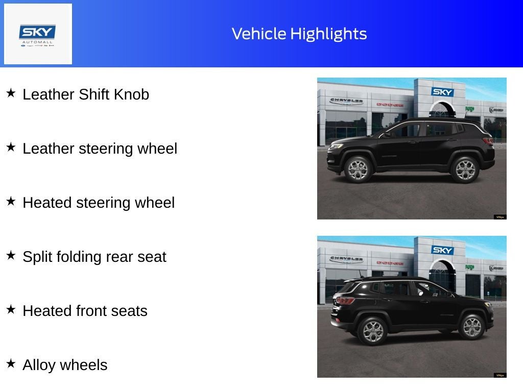 2025 Jeep Compass COMPASS LATITUDE 4X4