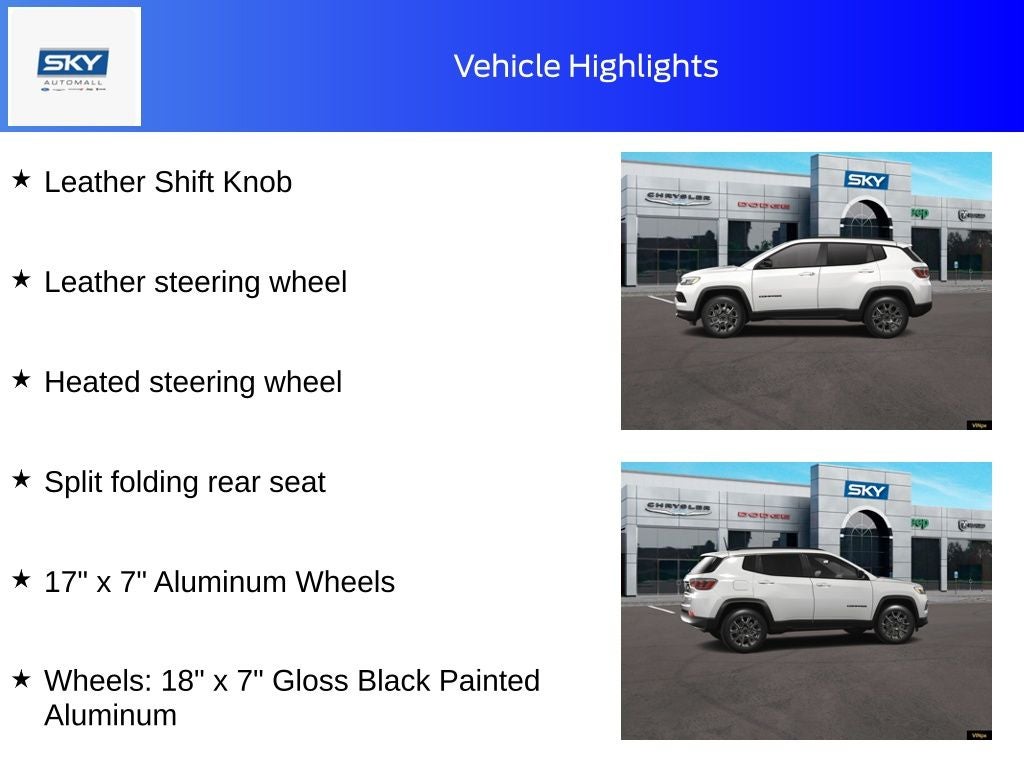 2026 Jeep Compass COMPASS LATITUDE ALTITUDE 4X4