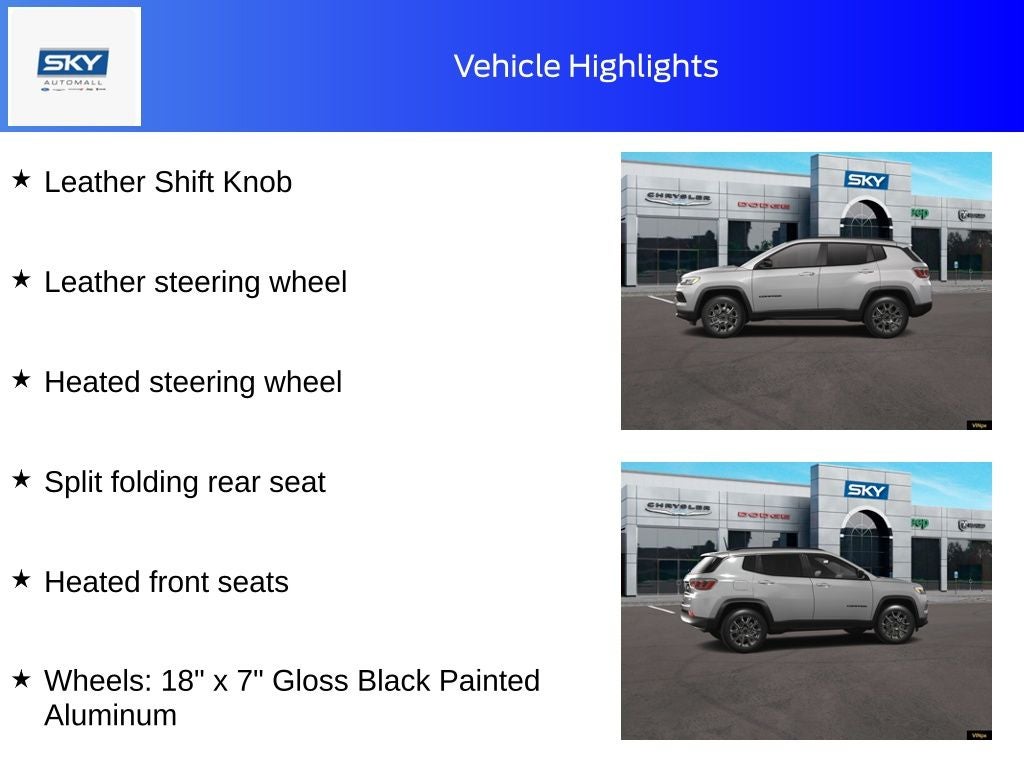 2026 Jeep Compass COMPASS LATITUDE ALTITUDE 4X4