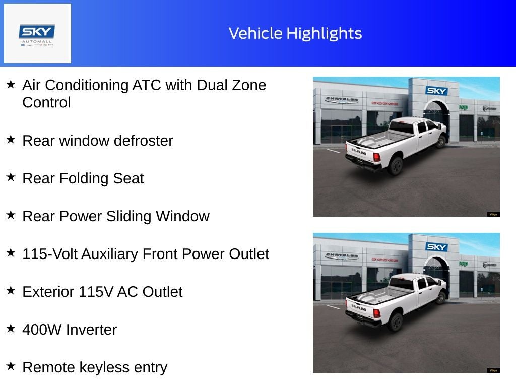 2026 RAM Ram 3500 RAM 3500 TRADESMAN CREW CAB 4X4 8' BOX