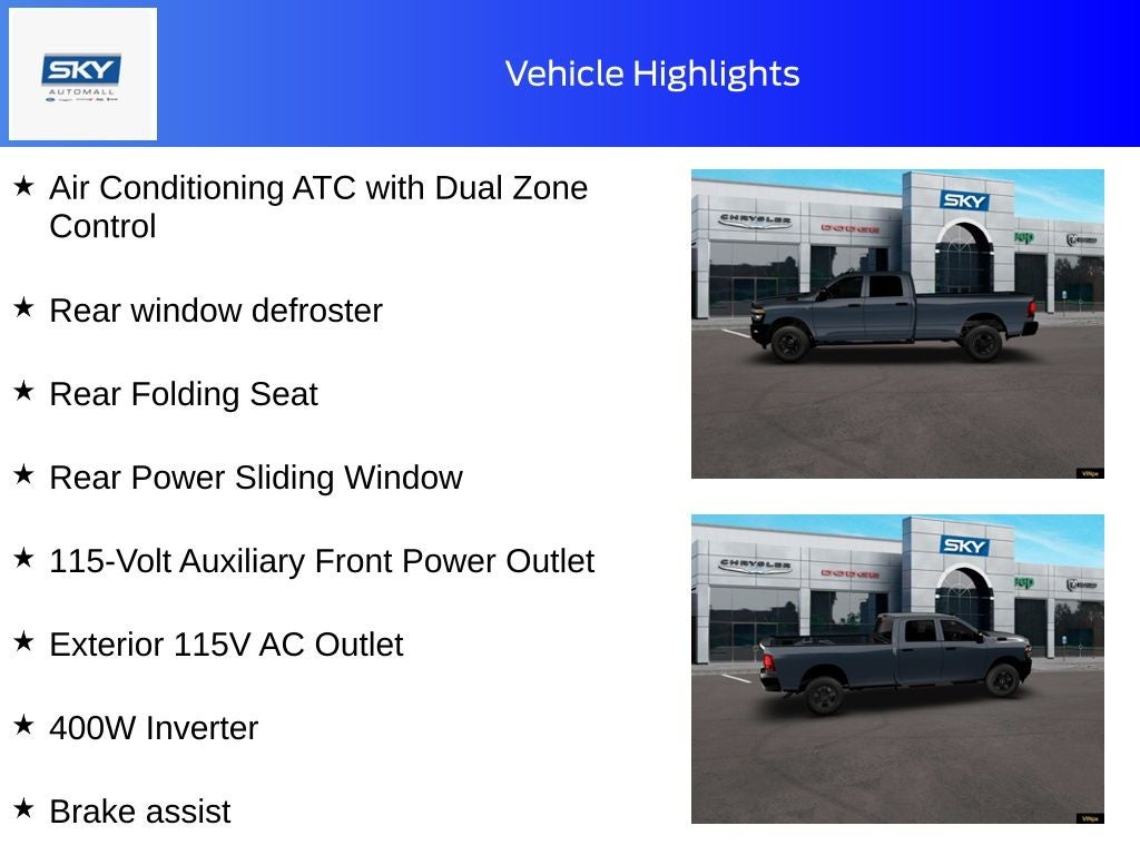2026 RAM Ram 3500 RAM 3500 TRADESMAN CREW CAB 4X4 8' BOX