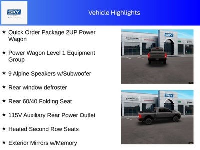 2026 RAM Ram 2500 RAM 2500 POWER WAGON CREW CAB 4X4 6'4' BOX