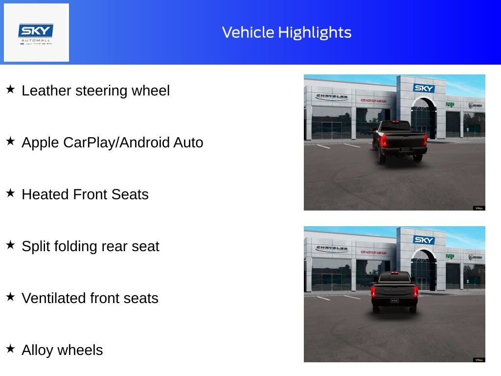 2026 RAM Ram 2500 RAM 2500 POWER WAGON CREW CAB 4X4 6'4' BOX