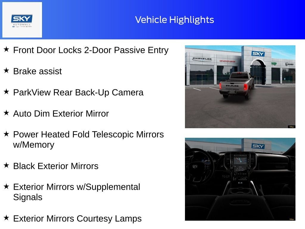 2026 RAM Ram 2500 RAM 2500 POWER WAGON CREW CAB 4X4 6'4' BOX