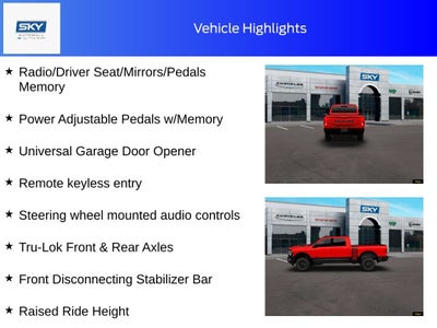 2026 RAM Ram 2500 RAM 2500 POWER WAGON CREW CAB 4X4 6'4' BOX