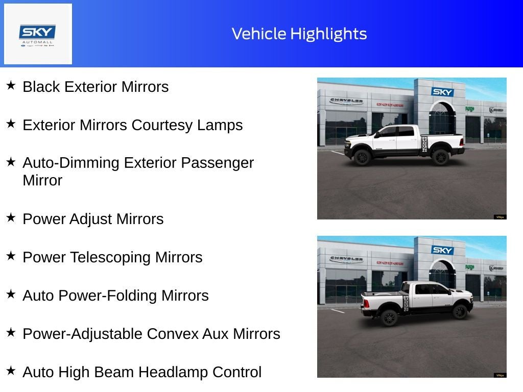 2026 RAM Ram 2500 RAM 2500 POWER WAGON CREW CAB 4X4 6'4' BOX