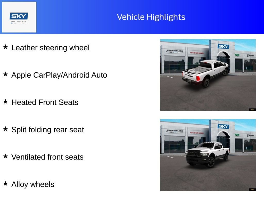 2026 RAM Ram 2500 RAM 2500 REBEL CREW CAB 4X4 6'4' BOX