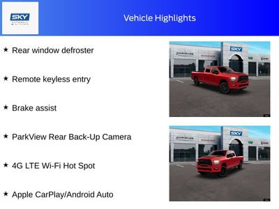 2026 RAM Ram 2500 RAM 2500 BLACK EXPRESS CREW CAB 4X4 8' BOX