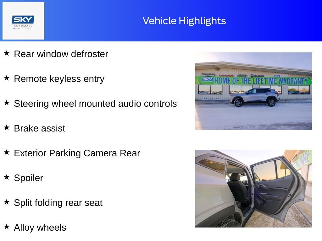 2025 Chevrolet Trax FWD LT