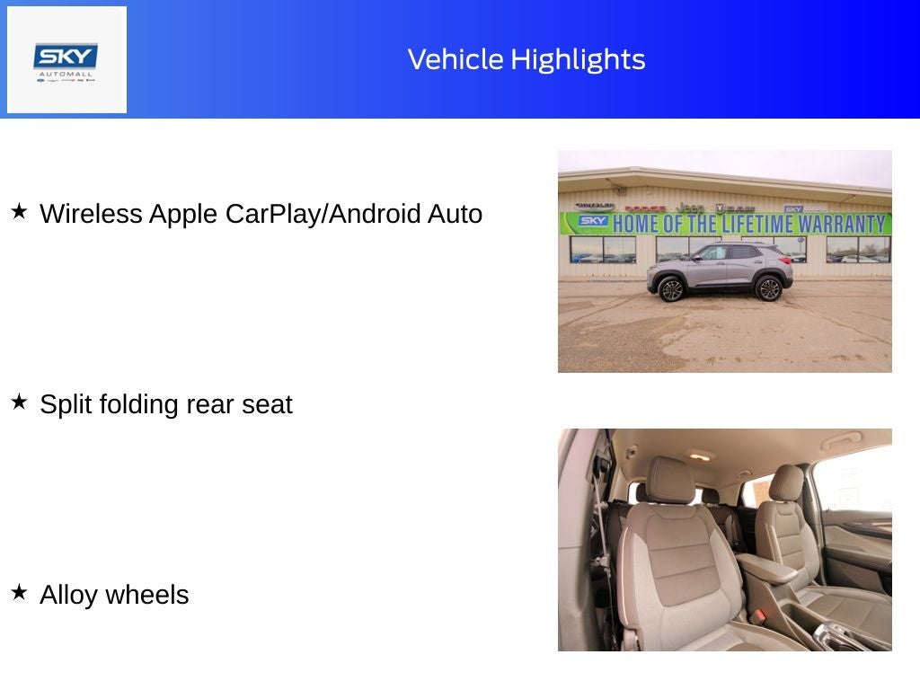 2025 Chevrolet Trailblazer FWD LT