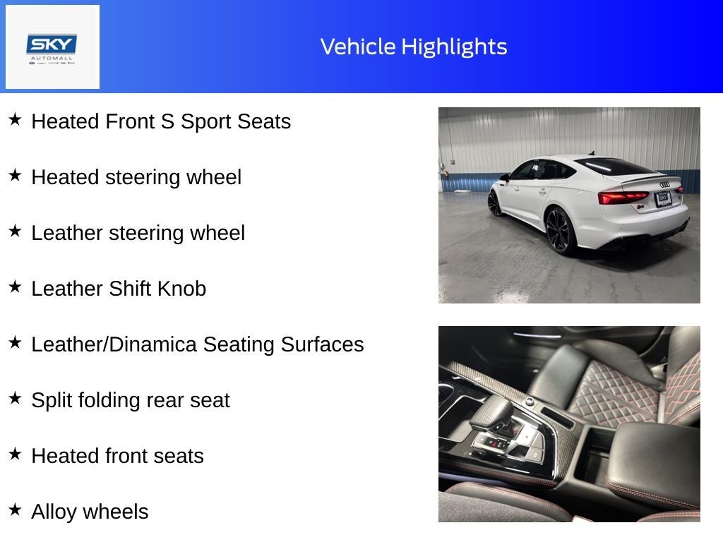 2024 Audi S5 Sportback Premium Plus TFSI quattro Tiptronic