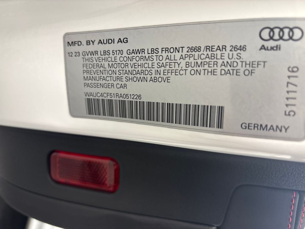 2024 Audi S5 Sportback Premium Plus TFSI quattro Tiptronic