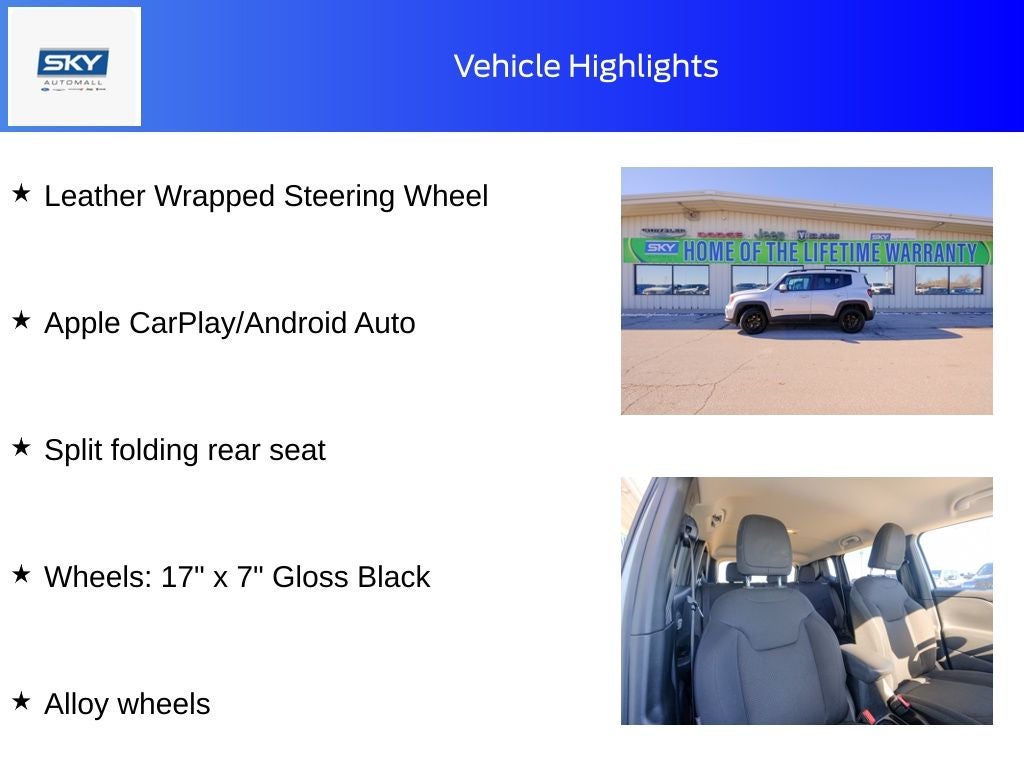 2020 Jeep Renegade Altitude 4x4