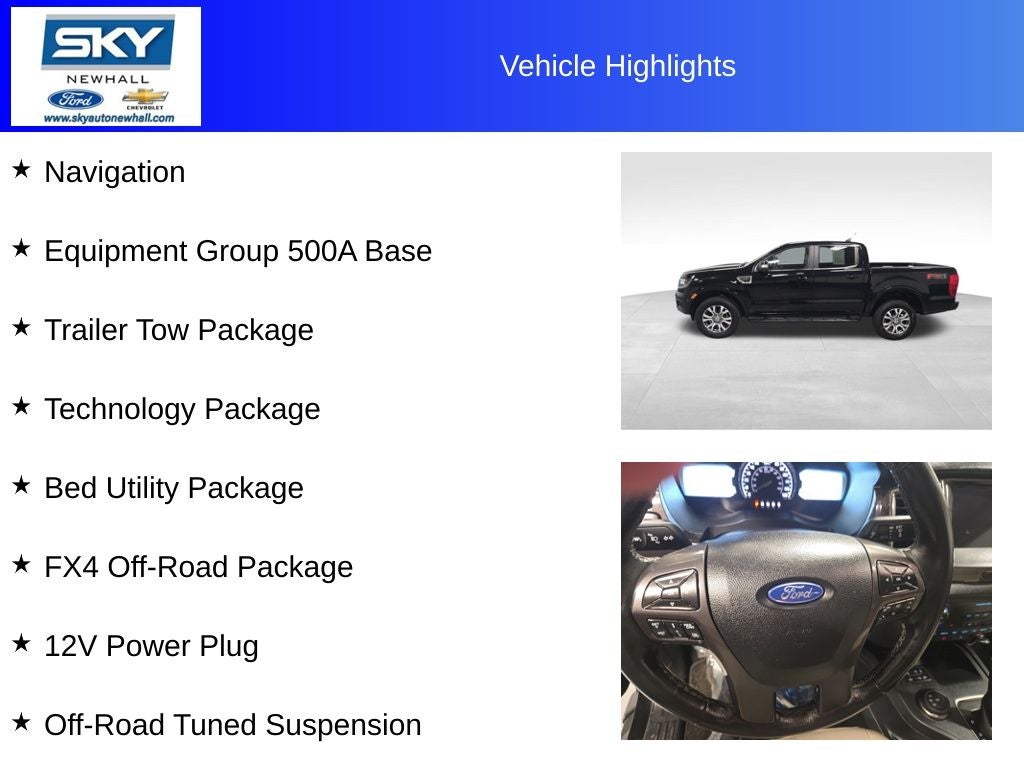 2020 Ford Ranger Lariat