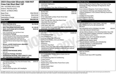 2023 Chevrolet Silverado 1500 RST