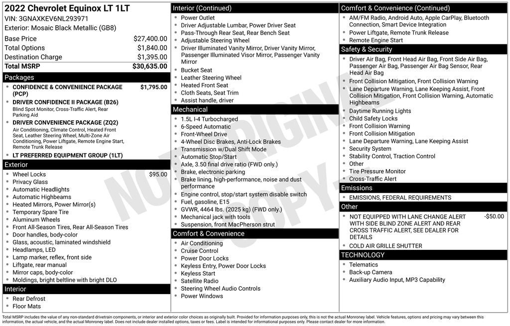 2022 Chevrolet Equinox LT